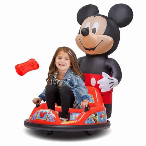 ImaginAir Mickey Mouse Inflatable Bumper Car