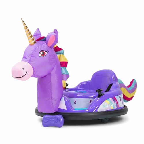 ImaginAir Unicorn Inflatable Bumper Car
